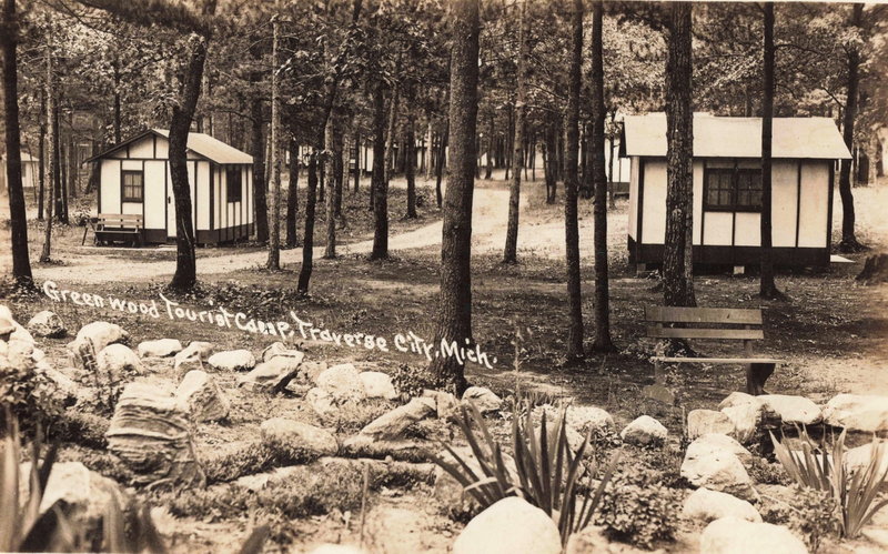 Greenwood Tourist Camp - Vintage Postcard